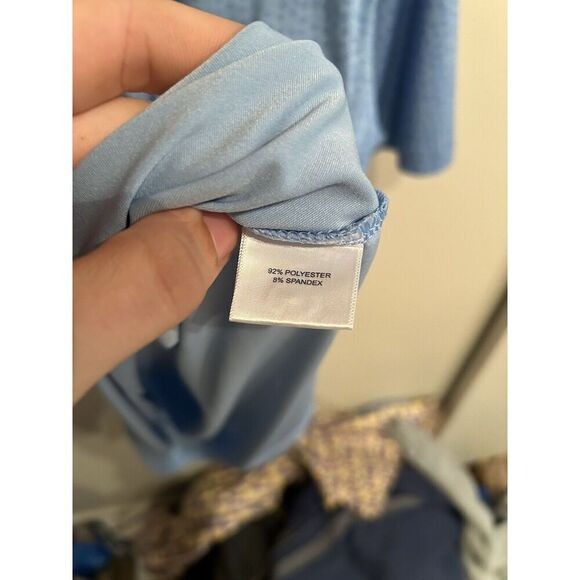 Peter Millar Summer Comfort Polo Shirt Mens XL All Over Skull Print Golf Stretch - Picture 6 of 9